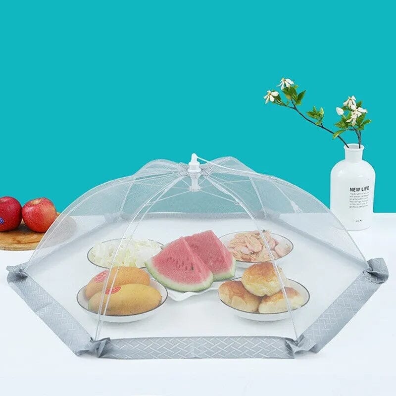 Protetor de Alimentos Dobrável Slim – Dobre, Guarde e Mantenha Tudo Seguro