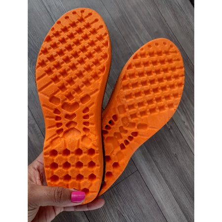 Kit 2 Pares de Palmilhas de Gel - Suporte, Maciez e Alívio para Pés Cansados