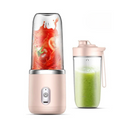 Liquidificador Elétrico Portátil Pro - Com Lâminas de Aço Inoxidável e Recarregável via USB para bebidas saudáveis.