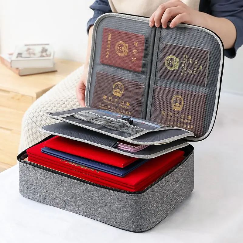 Bolsa Organizadora de Documentos DocuSafe Pro-Proteção máxima contra perdas e danos.