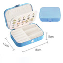 Porta Joias Delicata – Organização e Elegância para Suas Joias em Qualquer Lugar, Cabe Até na Bolsa de Viagem!