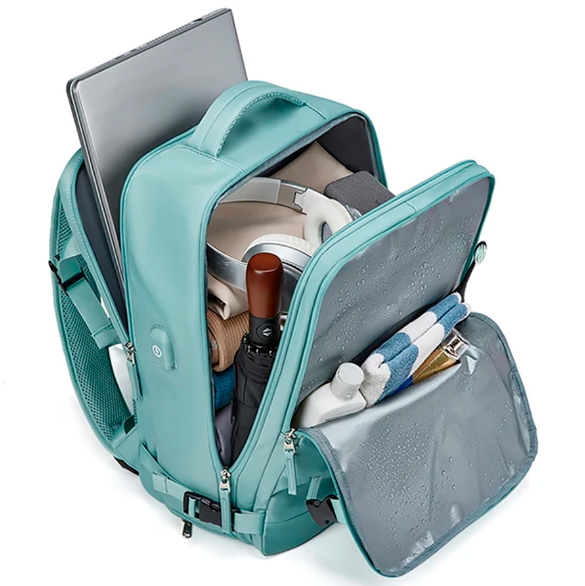 Mochila de Viagem Impermeável Adventure – Resistente, Versátil e Espaçosa