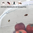 Protetor de Alimentos Dobrável Slim – Dobre, Guarde e Mantenha Tudo Seguro