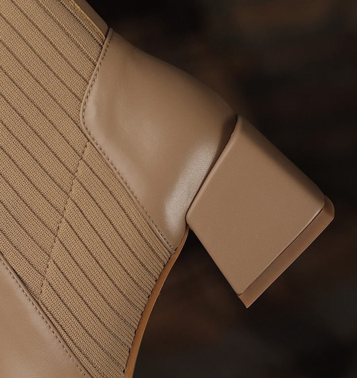 Bota Feminina Confort Premium – Cano Curto, Salto Bloco Seguro, Forro Aconchegante e Estilo para Todos os Momentos