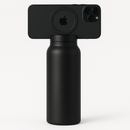 Garrafa Térmica de Água HydraFit com Suporte de Celular – Ideal para acompanhar seus treinos na academia com hidratação e praticidade!