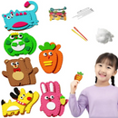 Kit Costura Infantil Criativo - Monte Seus Bichinhos e Explore Sua Imaginação