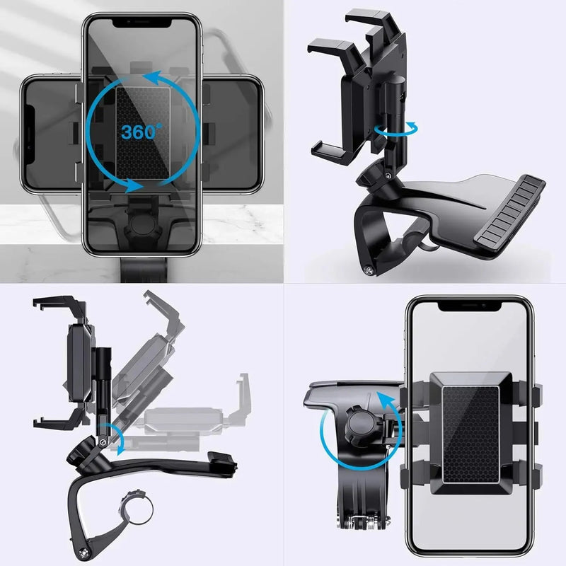 Suporte de Celular AutoFix 360 – Fixação Forte e Ajuste Personalizado para seu Celular