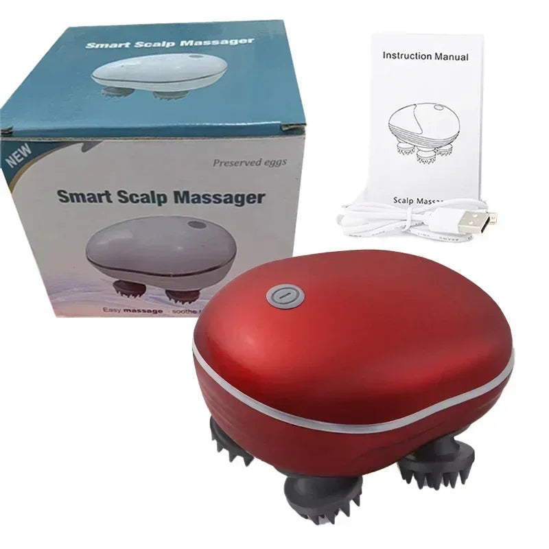Massageador Capilar RelaxPro – Estimula o Crescimento e Alivia o Estresse