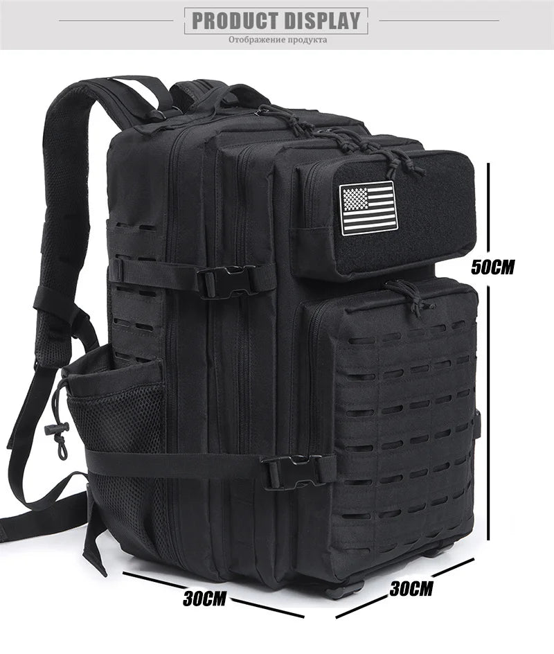 Mochila Tática Frontier 50L – Resistência e Durabilidade Extrema para Qualquer Aventura