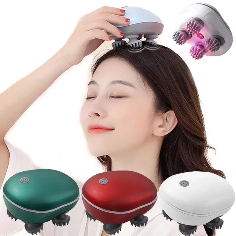 Massageador Capilar RelaxPro – Estimula o Crescimento e Alivia o Estresse