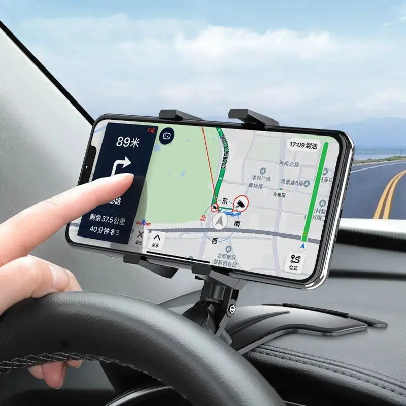 Suporte de Celular AutoFix 360 – Fixação Forte e Ajuste Personalizado para seu Celular