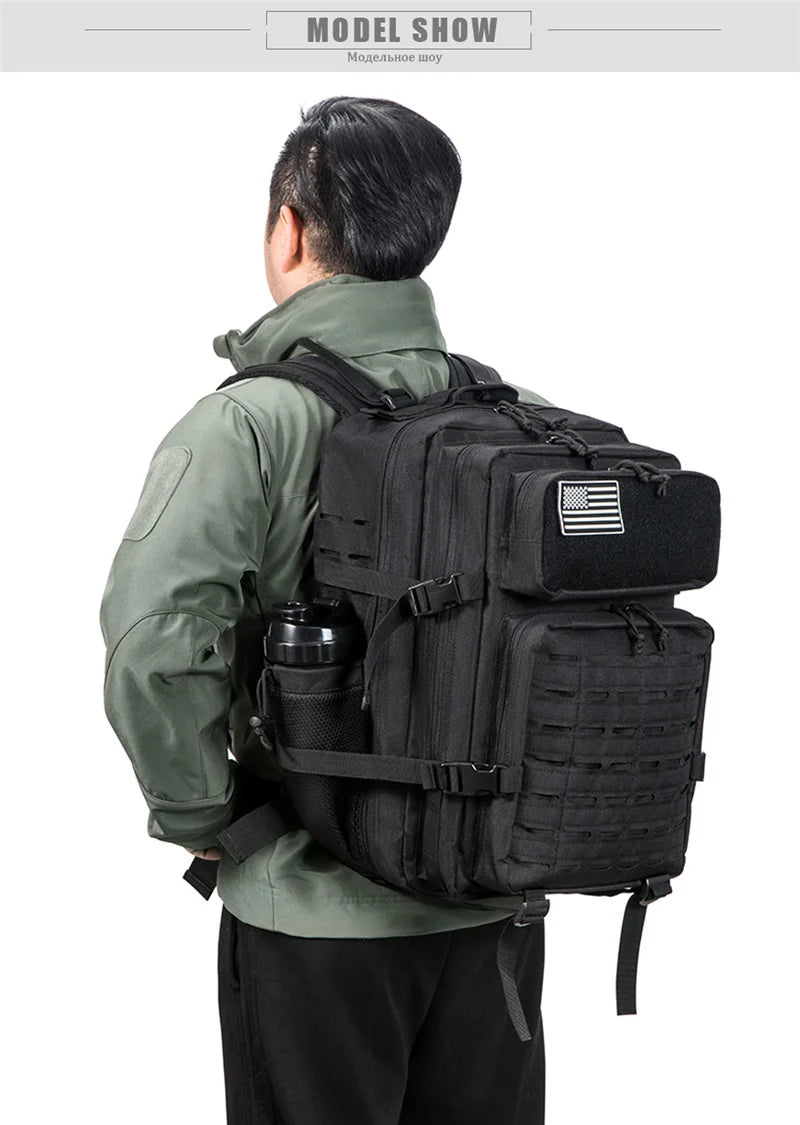 Mochila Tática Frontier 50L – Resistência e Durabilidade Extrema para Qualquer Aventura
