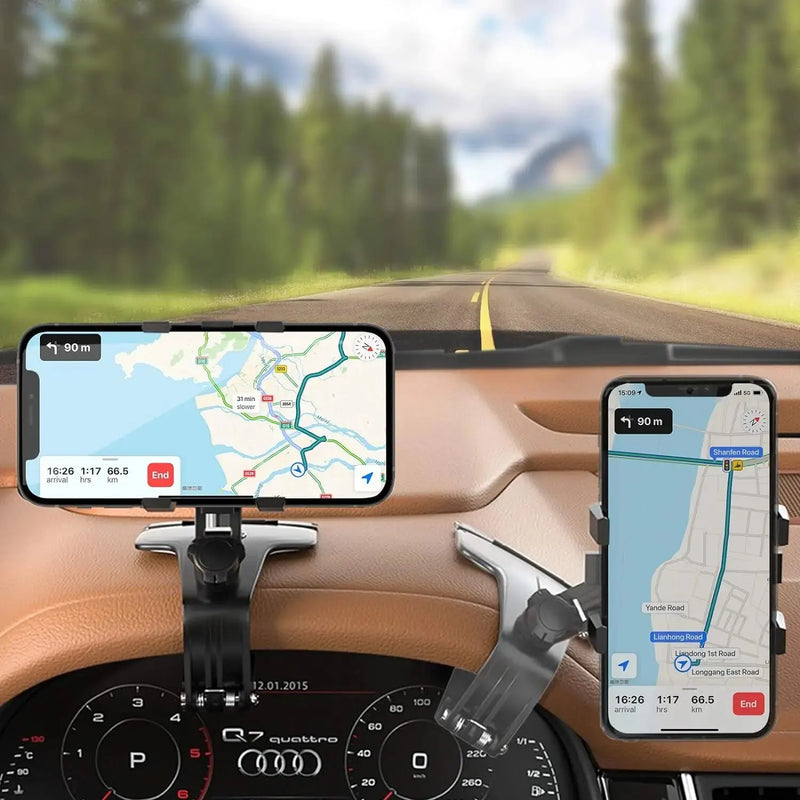 Suporte de Celular AutoFix 360 – Fixação Forte e Ajuste Personalizado para seu Celular