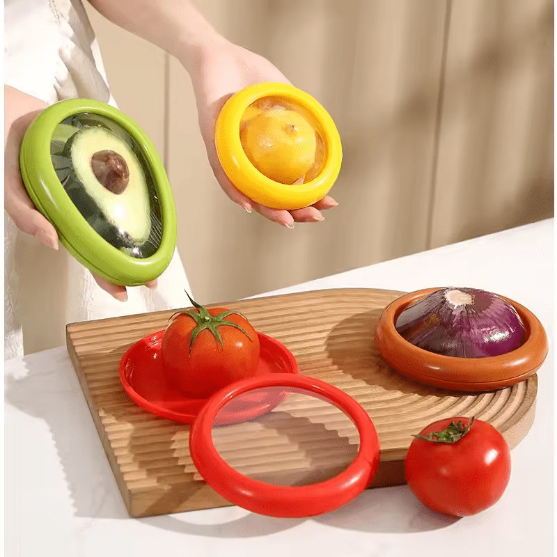 Suporte  Armazenamento de alimentos Hermética FreshBox -  - Reutilizável, Compacta e Ideal para Manter seus Alimentos Frescos na Geladeira