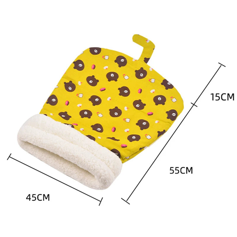 Cama Saco de Dormir para Gatos CatNest – Quente, Aconchegante, Autocalentável