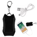 Carregador Portátil para Celular Solar com Lanterna SolarMax é ideal para trilhas, viagens e uso diário.