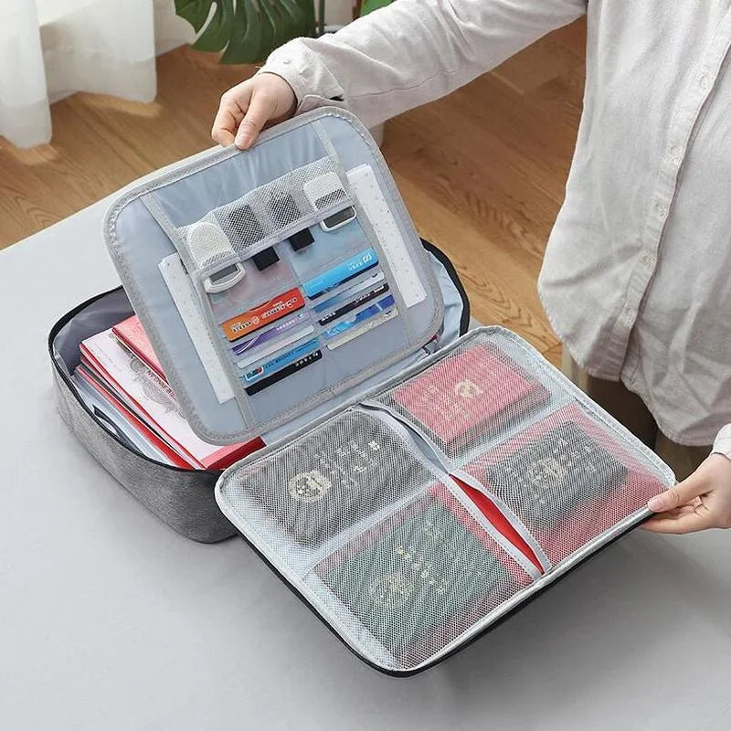 Bolsa Organizadora de Documentos DocuSafe Pro-Proteção máxima contra perdas e danos.