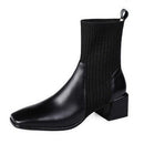 Bota Feminina Confort Premium – Cano Curto, Salto Bloco Seguro, Forro Aconchegante e Estilo para Todos os Momentos