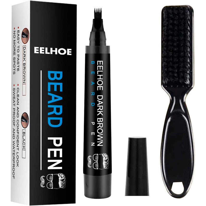 Kit Caneta Preenchimento de Barba BarberLook -  Corrige Falhas com Naturalidade e Estilo