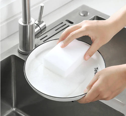 Esponja Mágica CleanPro – Sem Químicos, Biodegradável, Limpeza Profunda e Prática para Sua Casa Impecável
