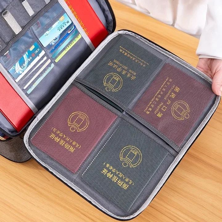 Bolsa Organizadora de Documentos DocuSafe Pro-Proteção máxima contra perdas e danos.