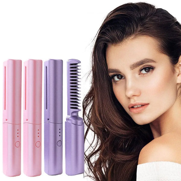 Pente Alisador Portátil HairFlex – Fios Alinhados a Qualquer Hora, em Qualquer Lugar