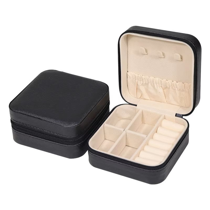 Porta Joias Delicata – Organização e Elegância para Suas Joias em Qualquer Lugar, Cabe Até na Bolsa de Viagem!