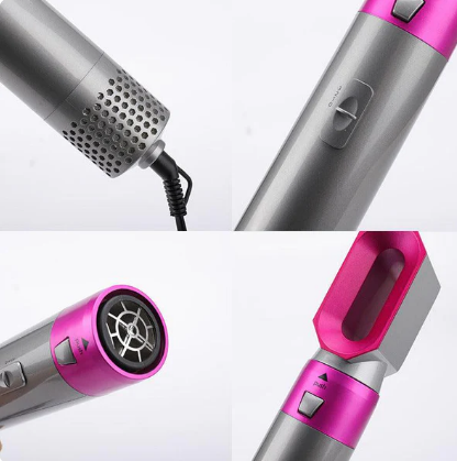 Escova Modeladora HairPro 5 em 1 – Seca, Alisa, Modela, Hidrata e Alinha com Tecnologia de Íons Negativos