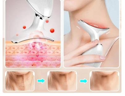 LED SkinCare Pro – Massageador Facial com Efeito Lifting Imediato